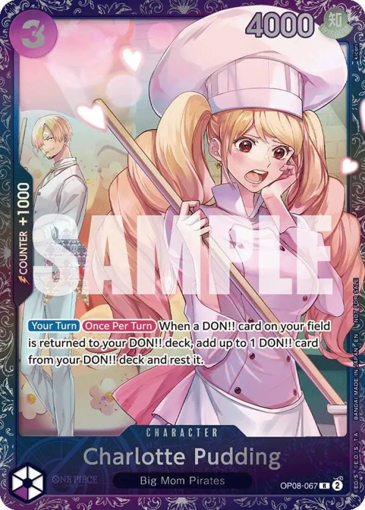 Charlotte Pudding (Treasure Cup 2025) (OP08-067) [One Piece Promotion Cards]