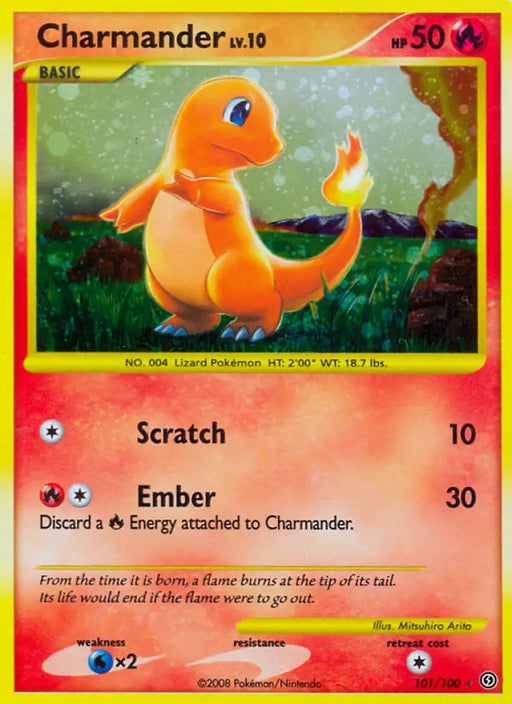Charmander (101/100) [Diamond & Pearl: Stormfront] - Pokemon Single
