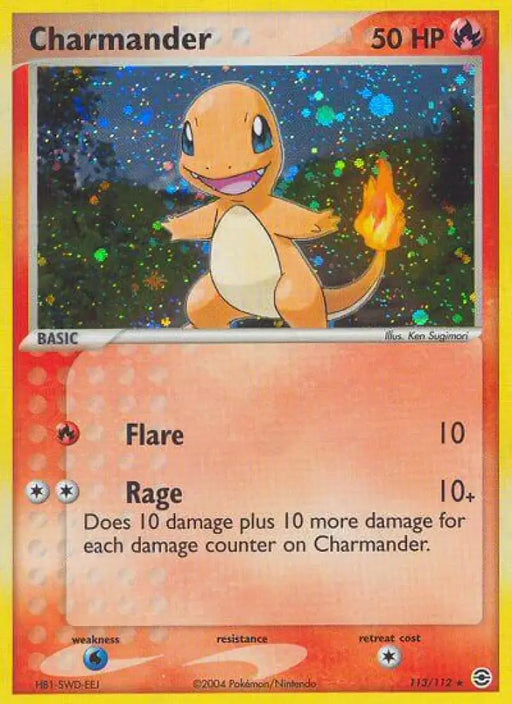 Charmander (113/112) [EX: FireRed & LeafGreen] - Pokemon Single
