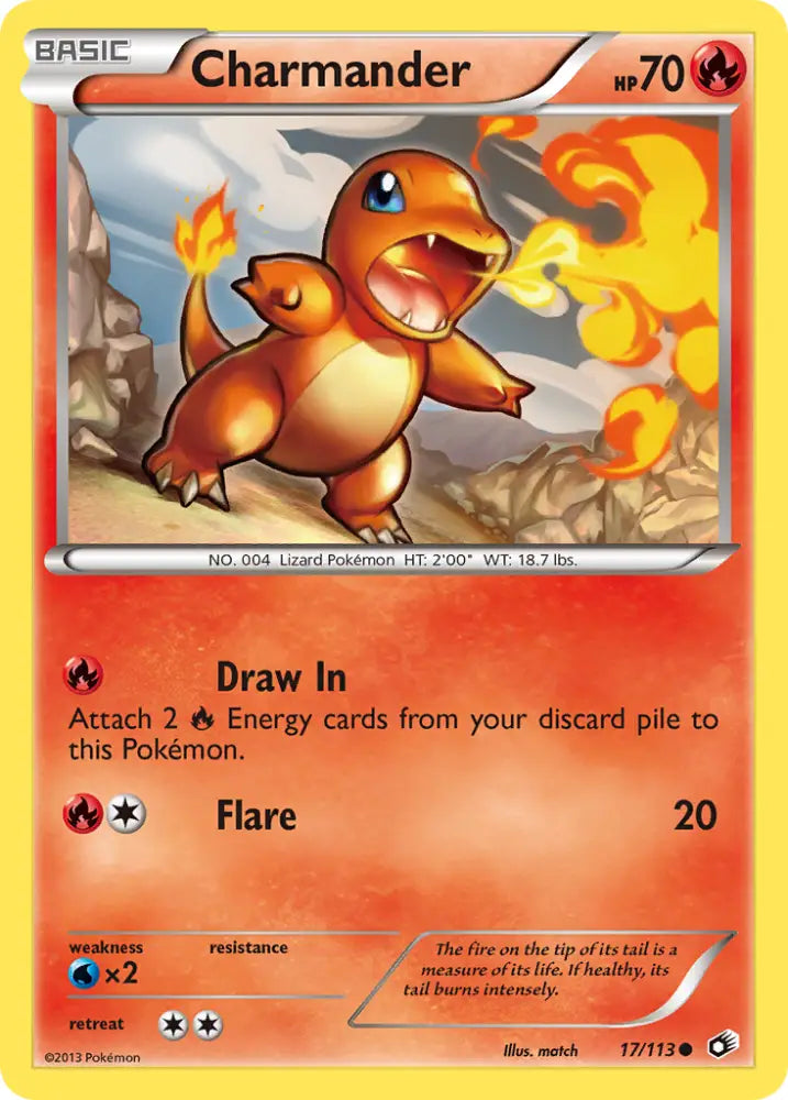 Charmander (17/113) [Black & White: Legendary Treasures] - Pokemon Single