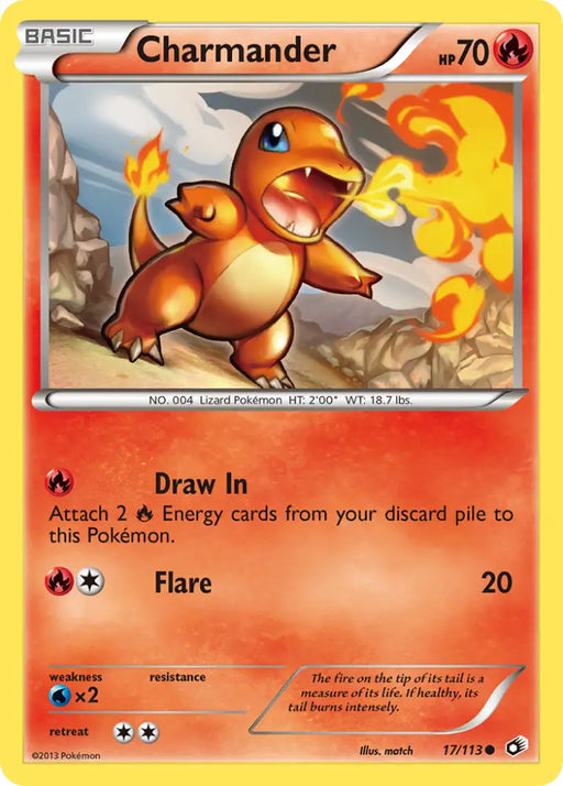 Charmander (17/113) [Black & White: Legendary Treasures] - Pokemon Single