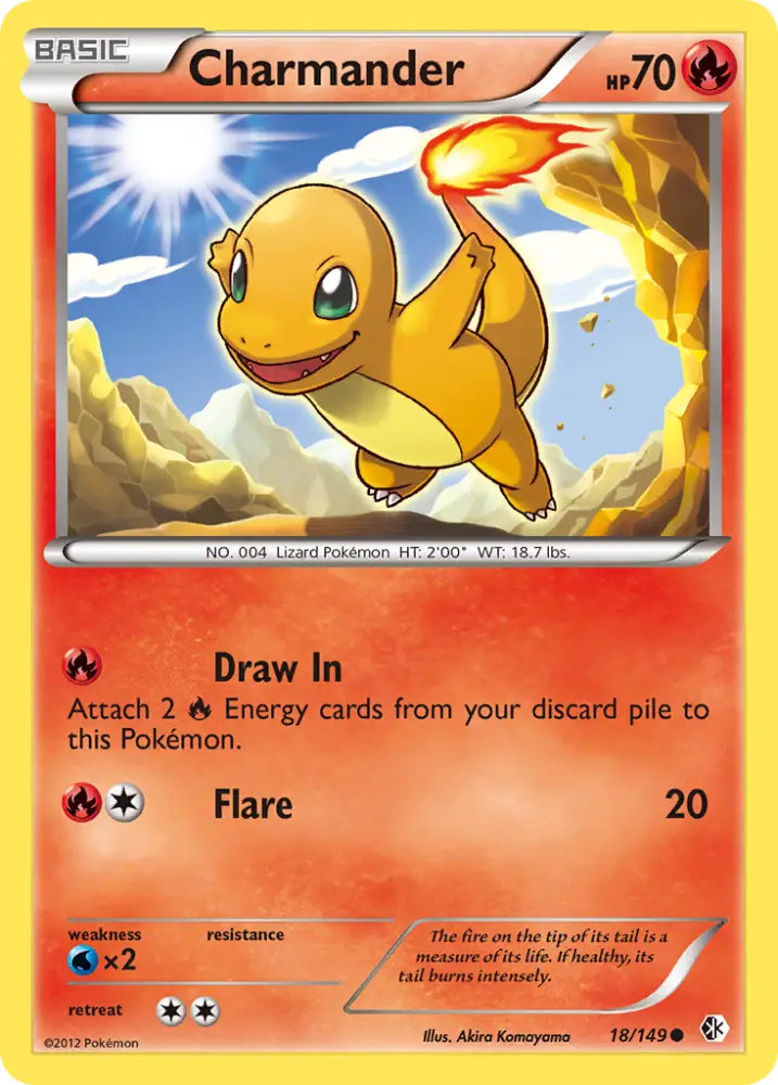 Charmander (18/149) [Black & White: Boundaries Crossed] - Pokemon Single