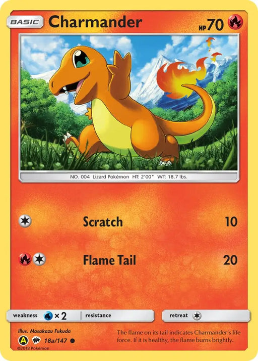 Charmander (18a/147) [Alternate Art Promos] - Pokemon Single