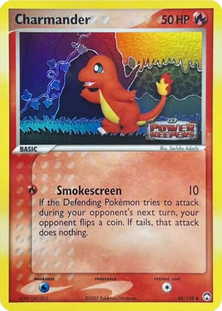 Charmander (48/108) (Stamped) [EX: Power Keepers] - Pokemon Single