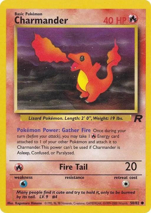 Charmander (50/82) [Team Rocket Unlimited] - Pokemon Single