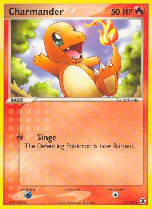 Charmander (57/112) [EX: FireRed & LeafGreen] - Pokemon Single