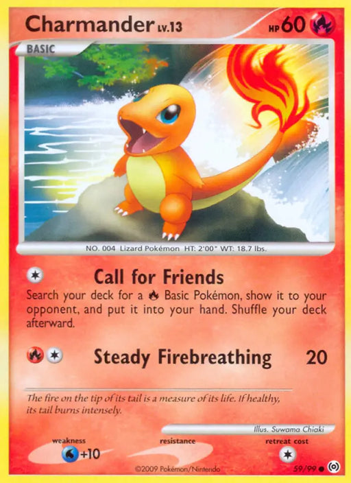 Charmander (59/99) [Platinum: Arceus] - Pokemon Single