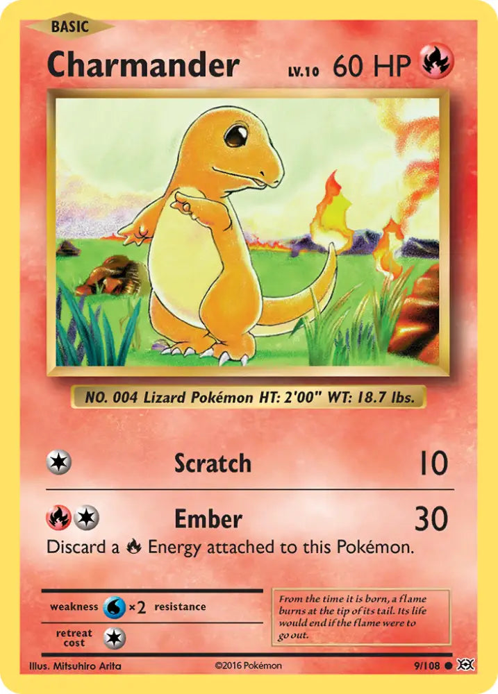 Charmander (9/108) [XY: Evolutions] - Pokemon Single