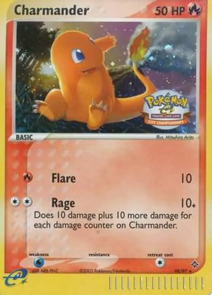 Charmander (98/97) (City Championship Promo) [EX: Dragon] - Pokemon Single