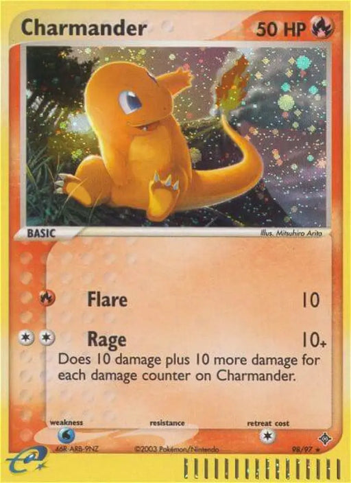 Charmander (98/97) [EX: Dragon] - Pokemon Single