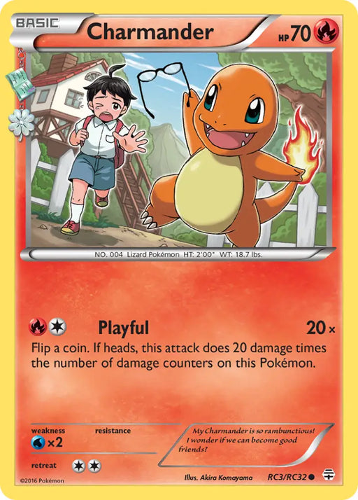 Charmander (RC3/RC32) [XY: Generations] - Pokemon Single