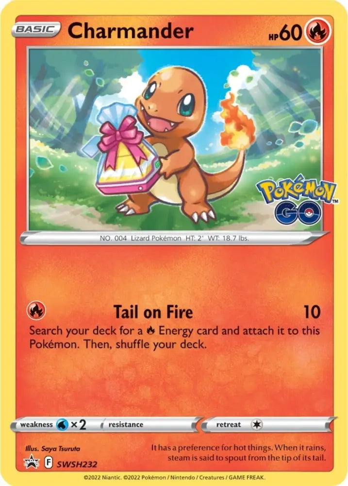 Charmander (SWSH232) [Sword & Shield: Black Star Promos] - Pokemon Single