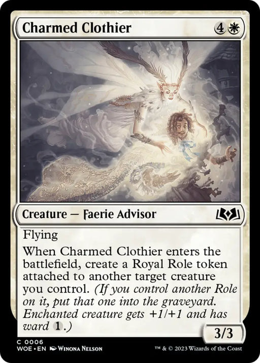 Charmed Clothier [Wilds of Eldraine] - MTG Single