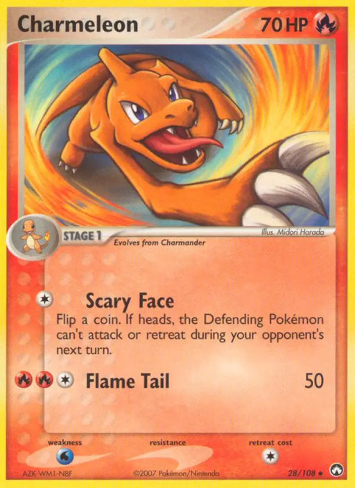 Charmeleon (28/108) [EX: Power Keepers] - Pokemon Single