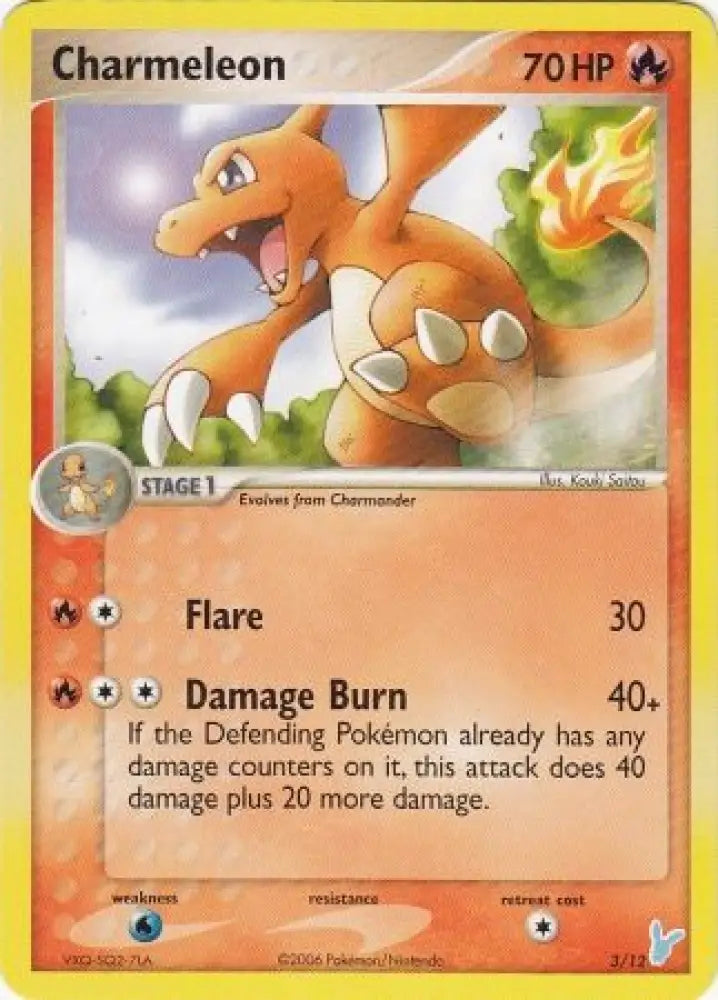 Charmeleon (3/12) [EX: Trainer Kit 2 - Minun] - Pokemon Single