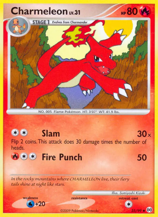 Charmeleon (35/99) [Platinum: Arceus] - Pokemon Single
