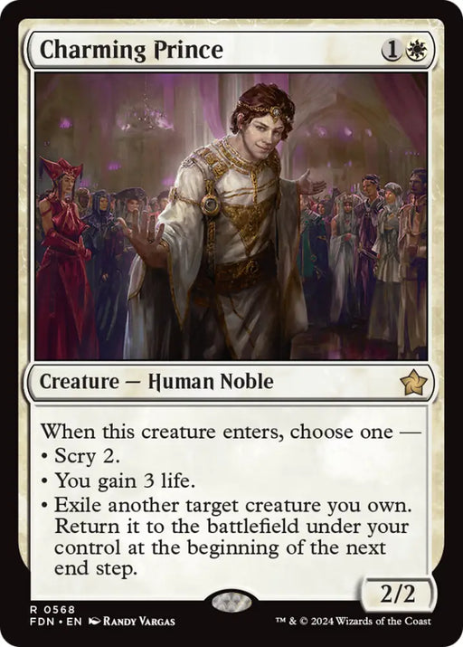 Charming Prince [Foundations] - MTG Single