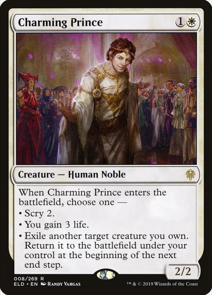 Charming Prince [Throne of Eldraine] - MTG Single
