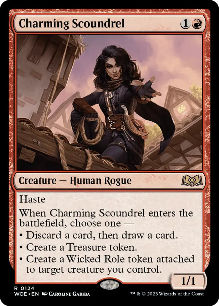 Charming Scoundrel [Wilds of Eldraine] - MTG Single