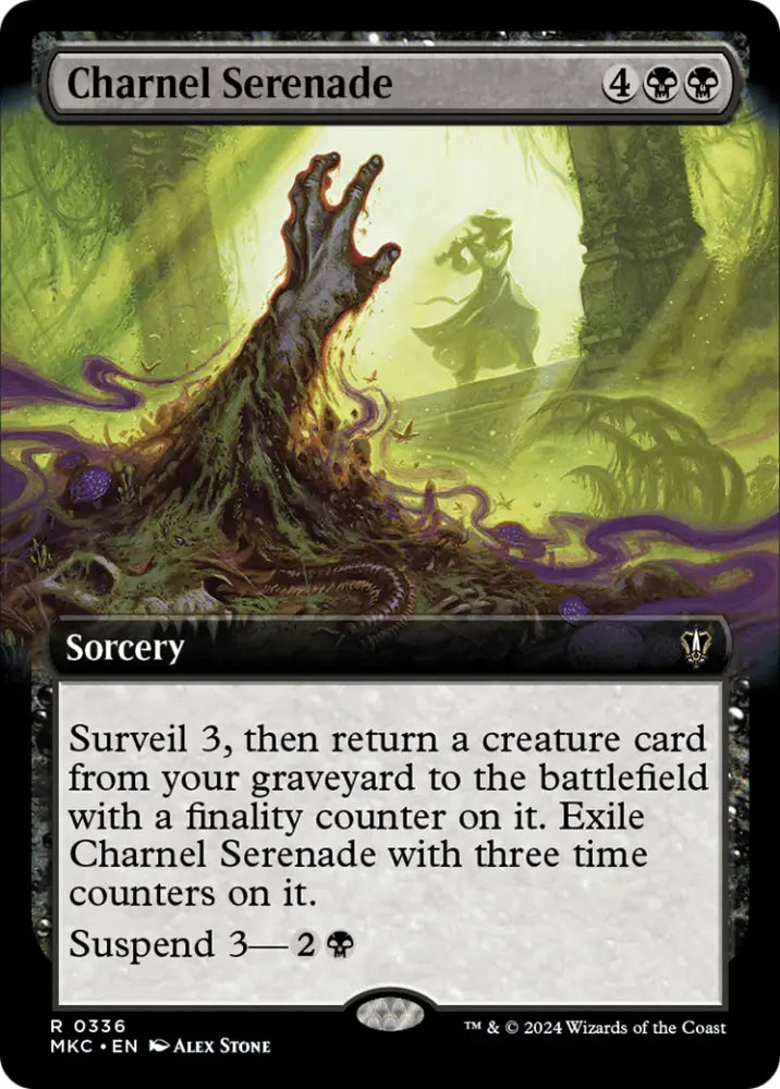 Charnel Serenade (Extended Art) [Murders at Karlov Manor Commander] - MTG Single