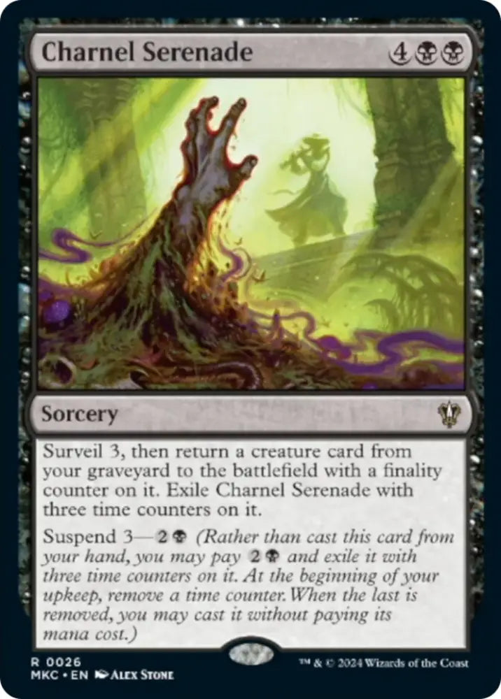 Charnel Serenade [Murders at Karlov Manor Commander] - MTG Single