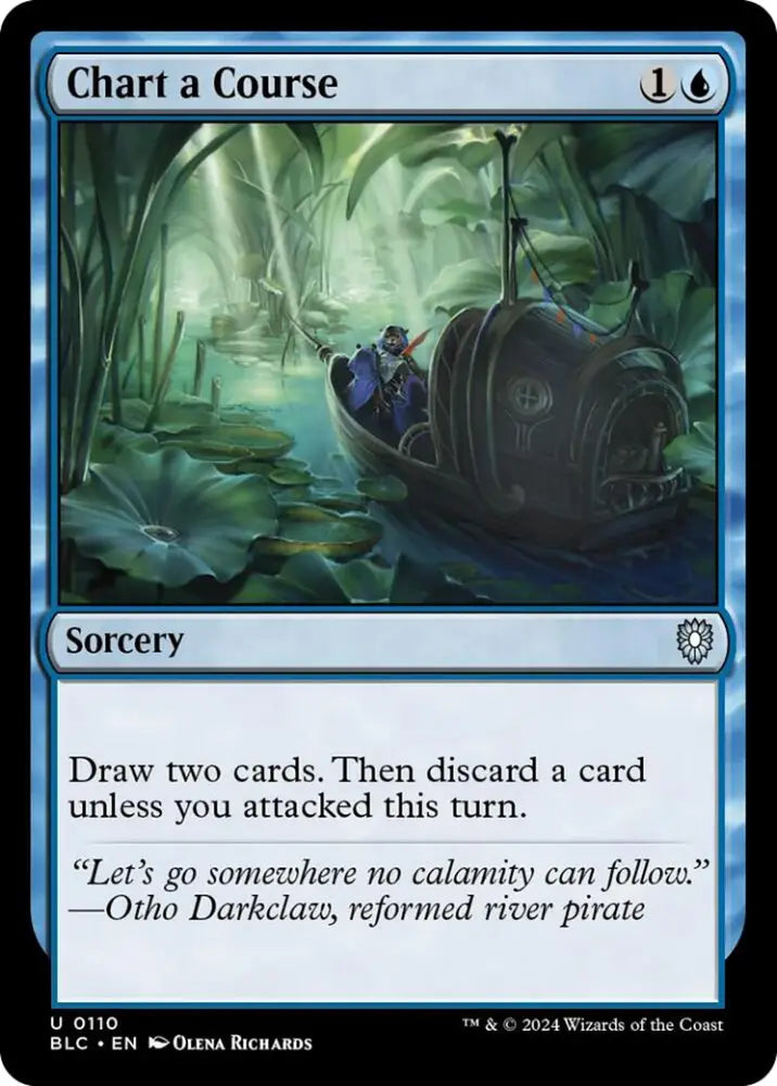 Chart a Course [Bloomburrow Commander] - MTG Single