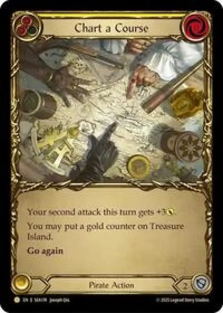 Chart a Course (Yellow) (Treasure) (SEA174) [High Seas]