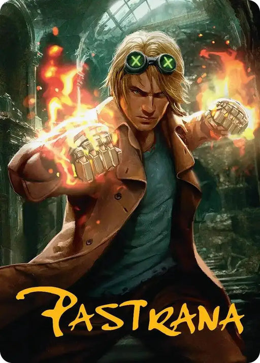Chase Stein, Runaway Art Card (Gold-Stamped Signature) (43) [Marvel Super Heroes Art Series]