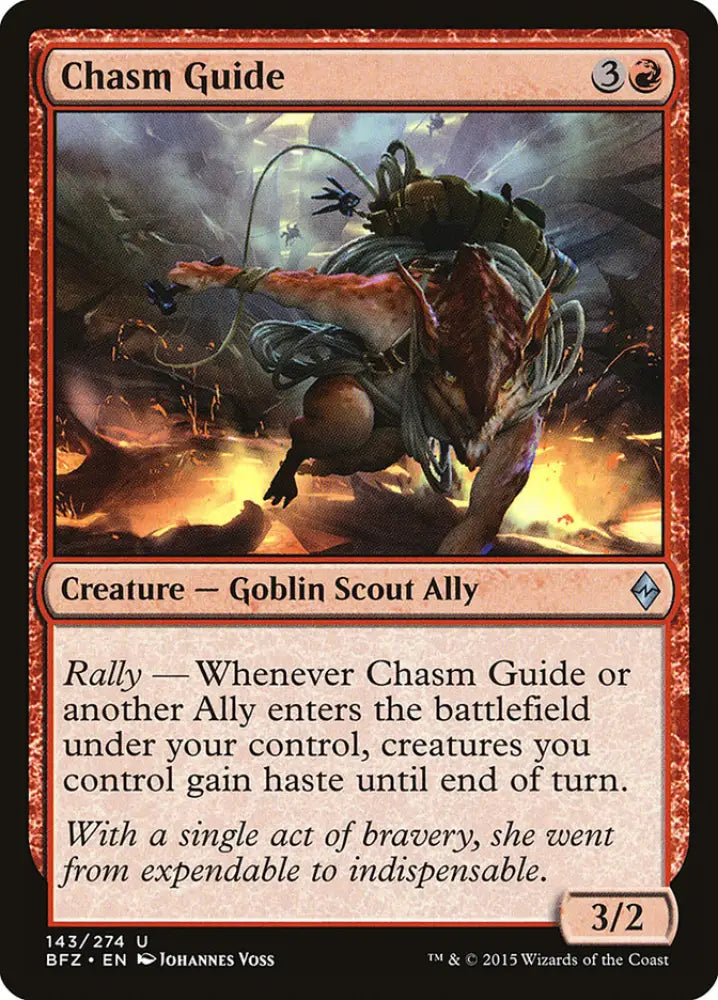 Chasm Guide [Battle for Zendikar] - MTG Single