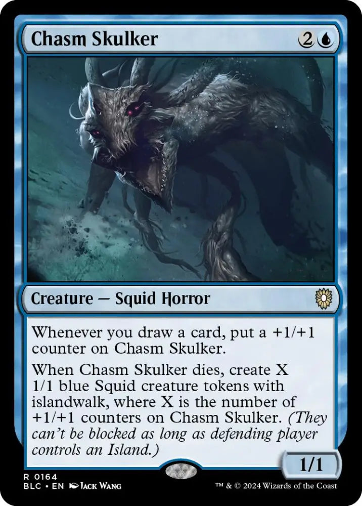 Chasm Skulker [Bloomburrow Commander] - MTG Single