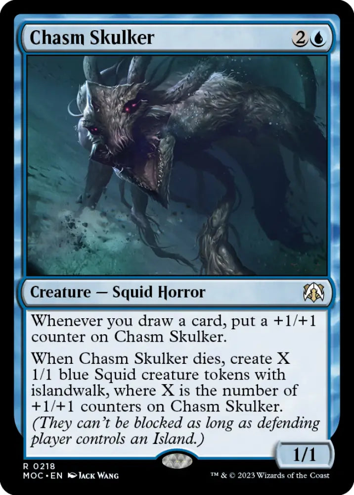 Chasm Skulker [March of the Machine Commander] - MTG Single