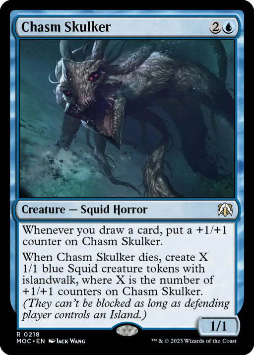 Chasm Skulker [March of the Machine Commander] - MTG Single