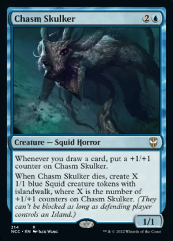 Chasm Skulker [Streets of New Capenna Commander] - MTG Single