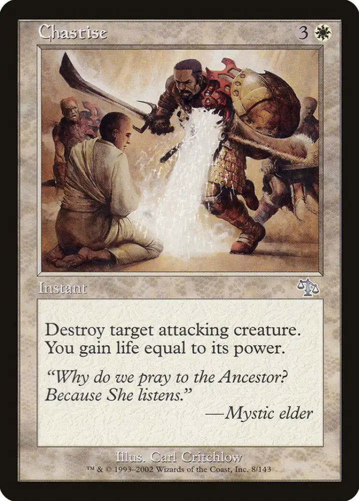 Chastise [Judgment] - MTG Single