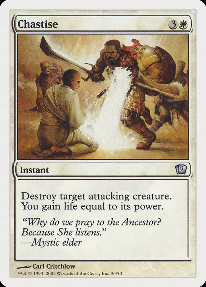 Chastise [Ninth Edition] - MTG Single