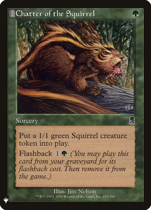 Chatter of the Squirrel [Mystery Booster] - MTG Single