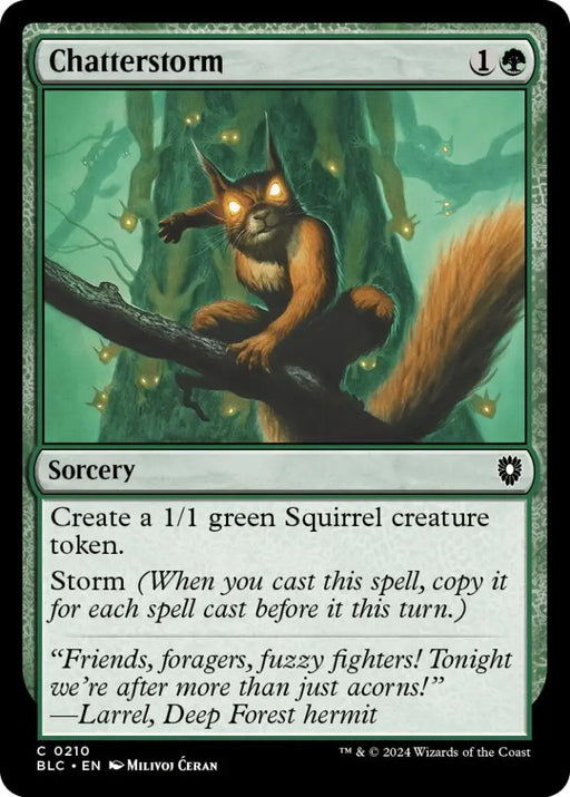 Chatterstorm [Bloomburrow Commander] - MTG Single