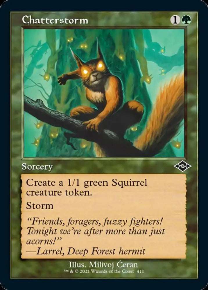 Chatterstorm (Retro) [Modern Horizons 2] - MTG Single