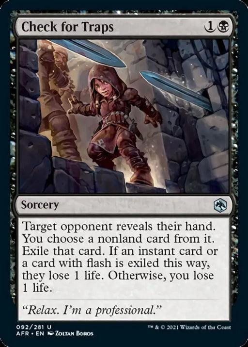 Check for Traps [Dungeons & Dragons: Adventures in the Forgotten Realms] - MTG Single