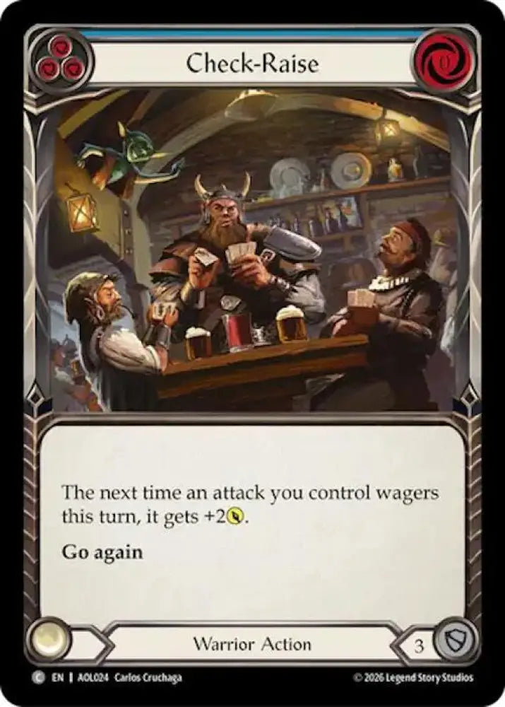 Check-Raise (Blue) (AOL024) [Armory Deck: Olympia]