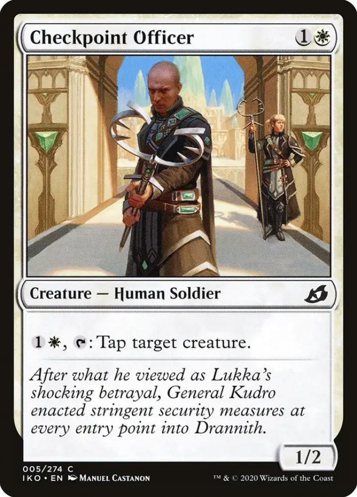 Checkpoint Officer [Ikoria: Lair of Behemoths] - MTG Single