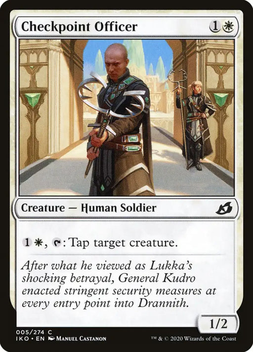 Checkpoint Officer [Ikoria: Lair of Behemoths] - MTG Single