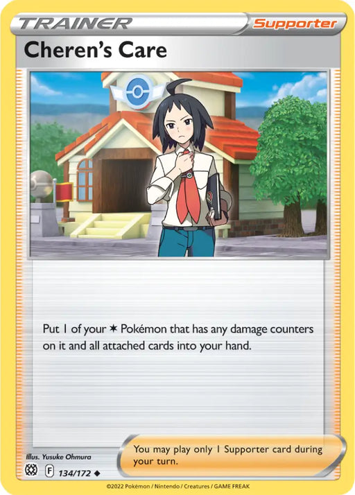 Cheren’s Care (134/172) [Sword & Shield: Brilliant Stars] - Pokemon Single