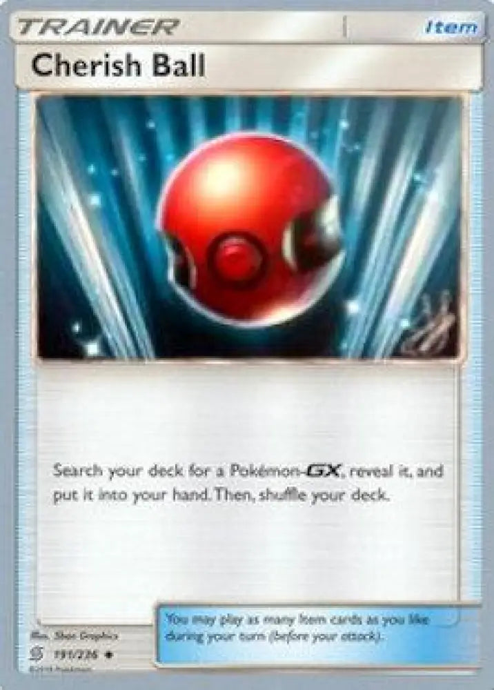 Cherish Ball (191/236) (Perfection - Henry Brand) [World Championships 2019] - Pokemon Single