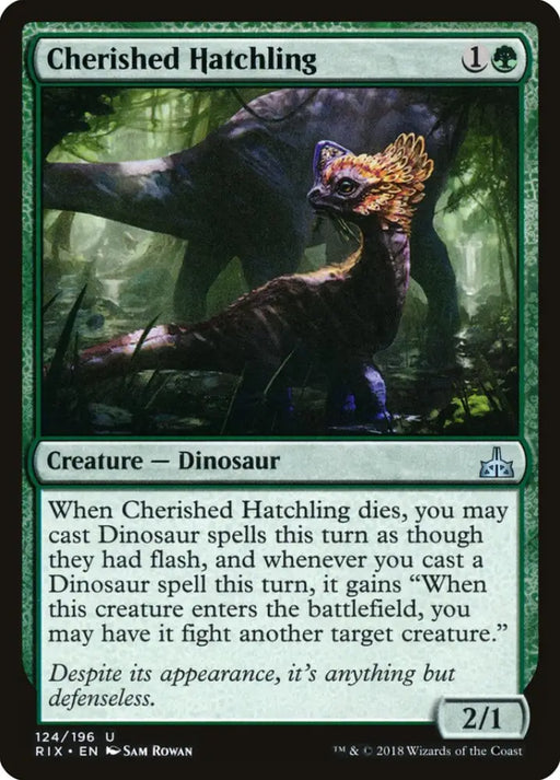 Cherished Hatchling [Rivals of Ixalan] - MTG Single
