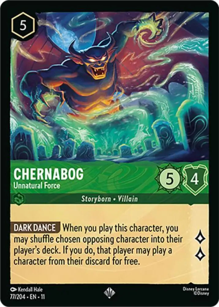 Chernabog - Unnatural Force (77/204) [Winterspell]