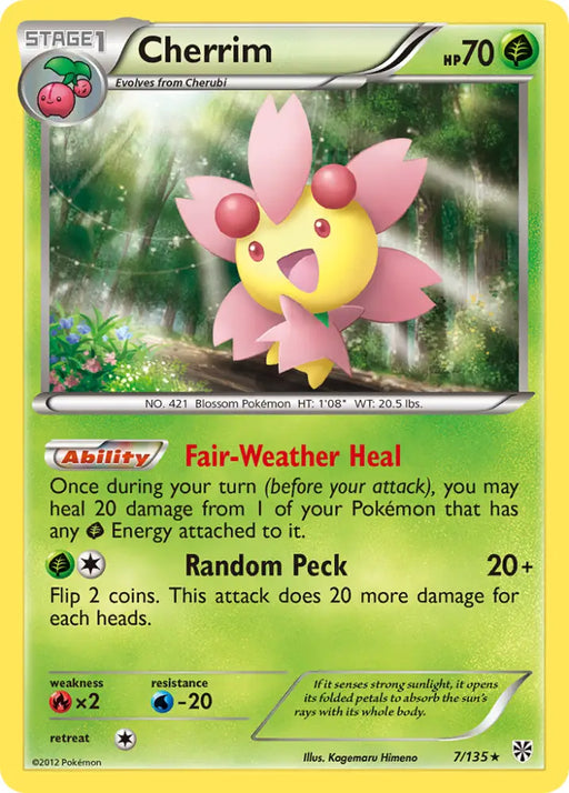 Cherrim (7/135) [Black & White: Plasma Storm] - Pokemon Single