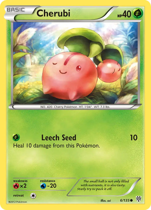 Cherubi (6/135) [Black & White: Plasma Storm] - Pokemon Single