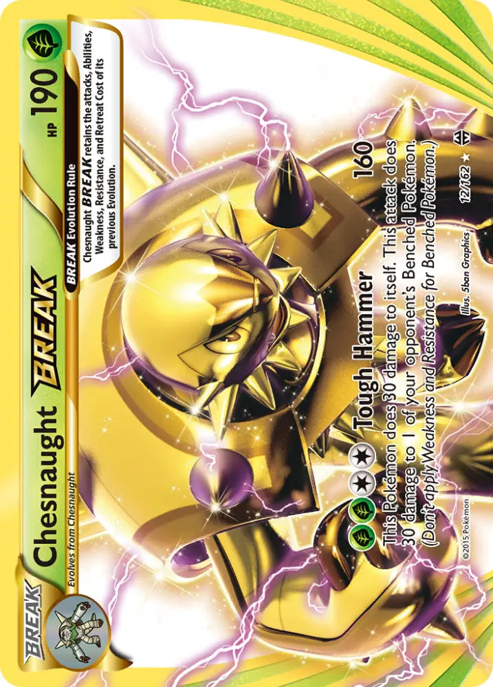 Chesnaught BREAK (12/162) [XY: BREAKthrough] - Pokemon Single