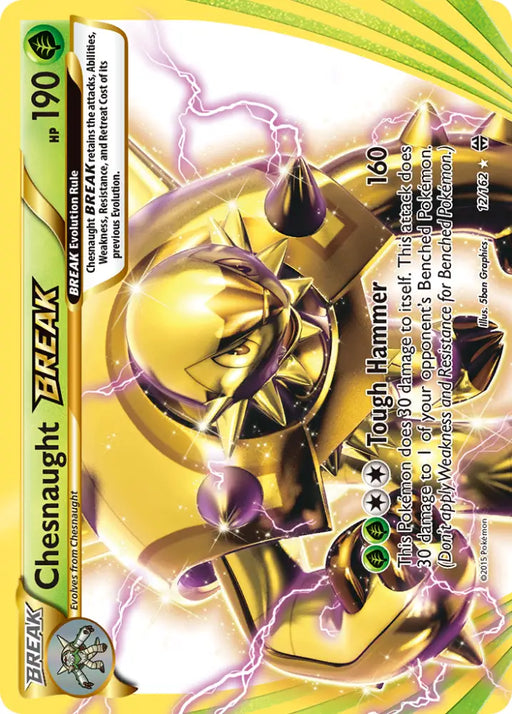 Chesnaught BREAK (12/162) [XY: BREAKthrough] - Pokemon Single